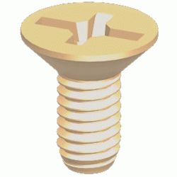 Countersunk  crossed screw [907] (907052500002)