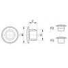 Decorative plug [054] (054047760003)