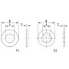 Polycarbonate PC washer [173] (173000200022)