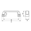 CABINET HANDLE [206-1] (206108069945)