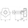 Lobe knob [266] (266061618211)